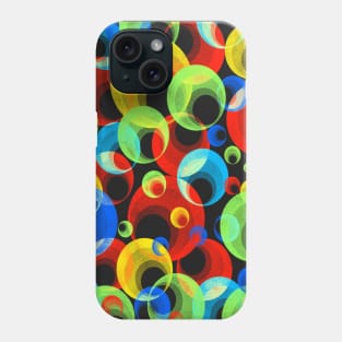 Rainbow Color Bubble Pattern Phone Case