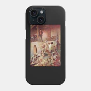 Death of general Gordon at Khartoum 1885 Phone Case