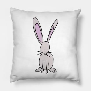 Silly bunny Pillow