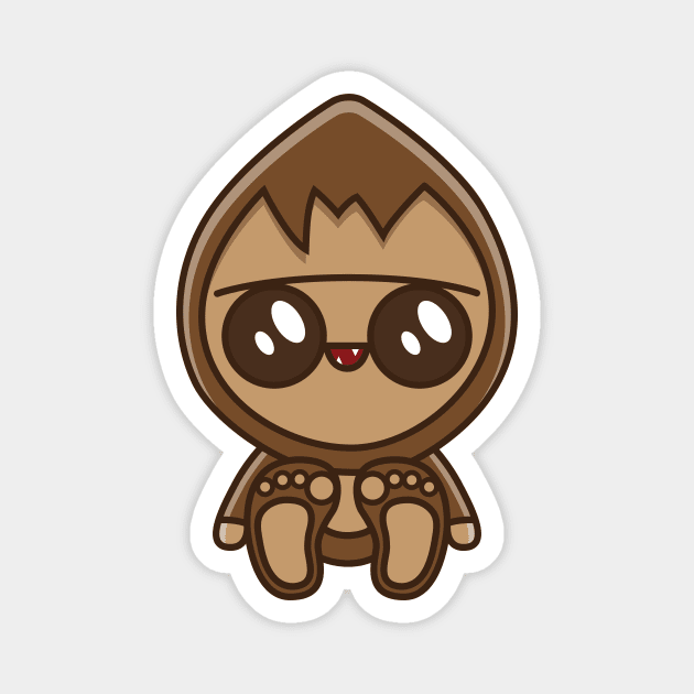Squatchy (No Text) Magnet by JenOfArt