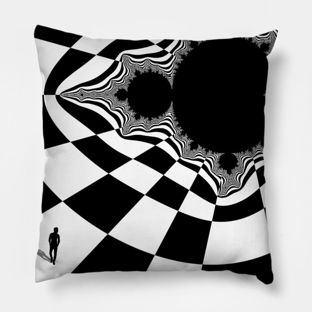 Black hole Pillow by Psychedelistan