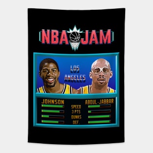 NBA JAM - CLASSIC - THE BEST DUO's EDITION_Magic&Kareem Tapestry