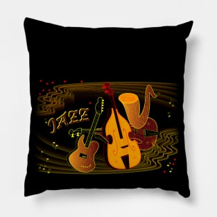 Jazz musical concert Pillow