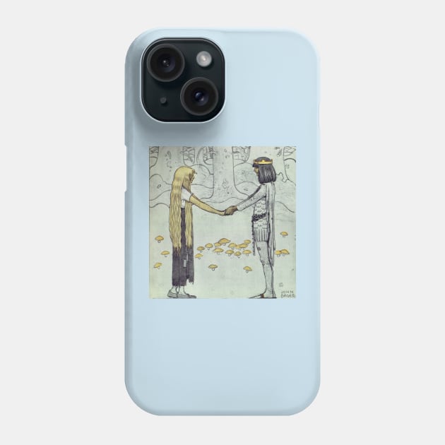 The Prince Without a Shadow - John Bauer Phone Case by forgottenbeauty