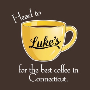 Head to Luke's for the best coffee in Connecticut. T-Shirt