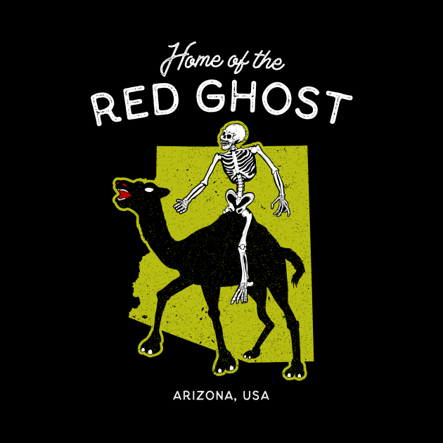 Home of the Red Ghost - Arizona, USA Cryptid by Strangeology