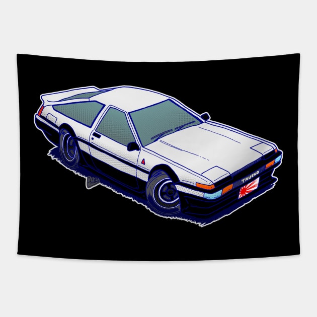 The Legendary Initial D aka Toyota AE86 just the car Tapestry by Andres7B9