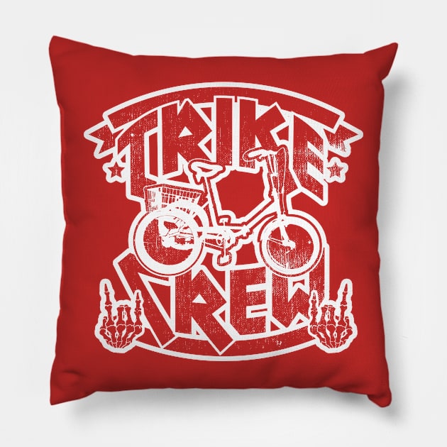 Trike Crew Pillow by Gimmickbydesign