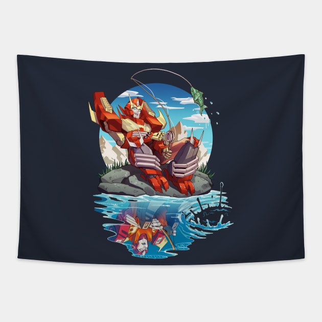 Fish are Jumping Today Tapestry by GRNASKD