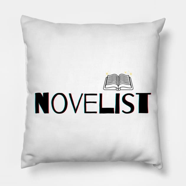 Novelist Pillow by PetraKDesigns