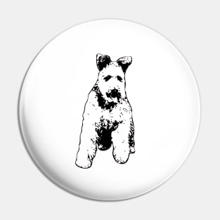 Pumi Minimalistic Dog Art Pin