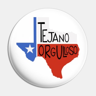 Tejano Orgulloso - Latin Pride Collection Pin