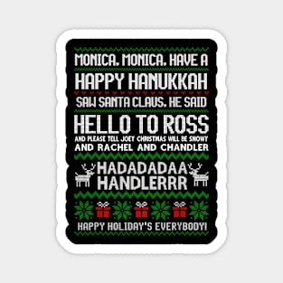 Monica Have a Happy Hanukkah, Phoebe's Christmas Song Magnet