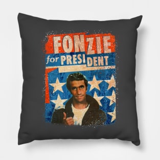 Fonzie for President Pillow