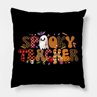 Spooky Teacher Pillow