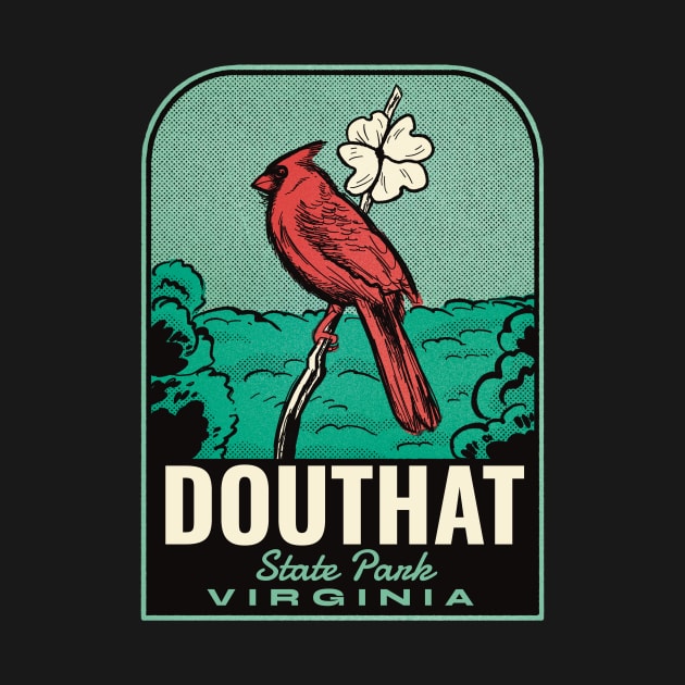 Douthat State Park VA Vintage Travel by HalpinDesign