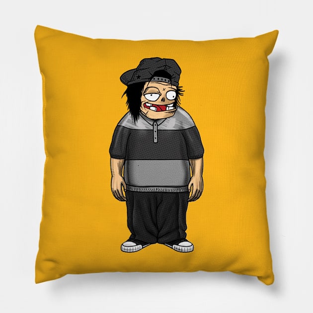 homies pride Pillow by antonimus