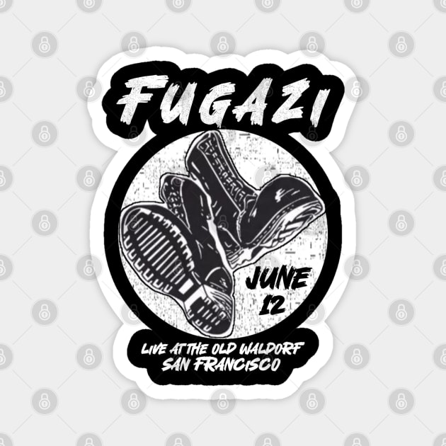 Fugazi - vintage boots Magnet by Executive class