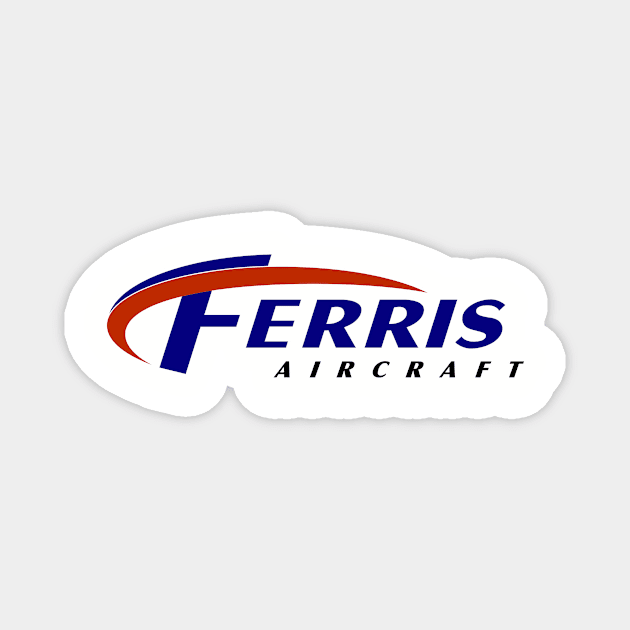 Ferris Aircraft Magnet by BlazeComics