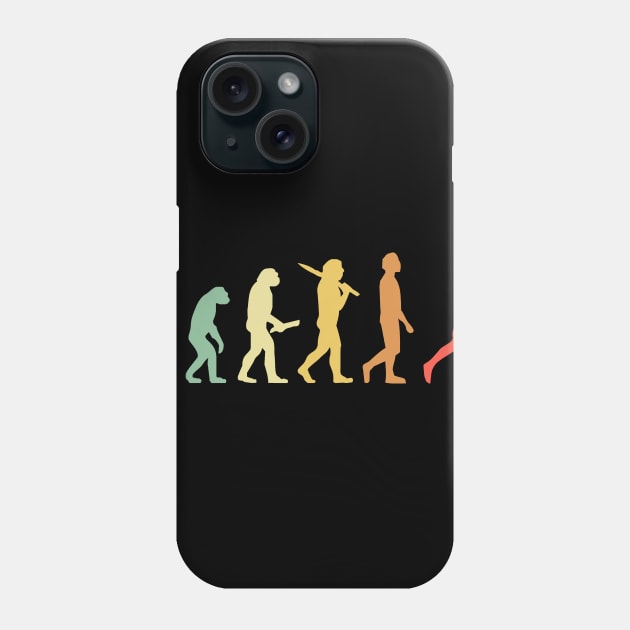 Retro Running Evolution Gift For Runners & Joggers Phone Case by OceanRadar