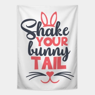 Shake Your Bunny Tails T-shirt Dress Gift Ideas Tapestry