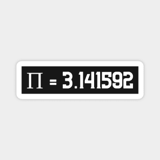 π = 3.141592 Magnet