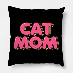 Cat Mom Pillow