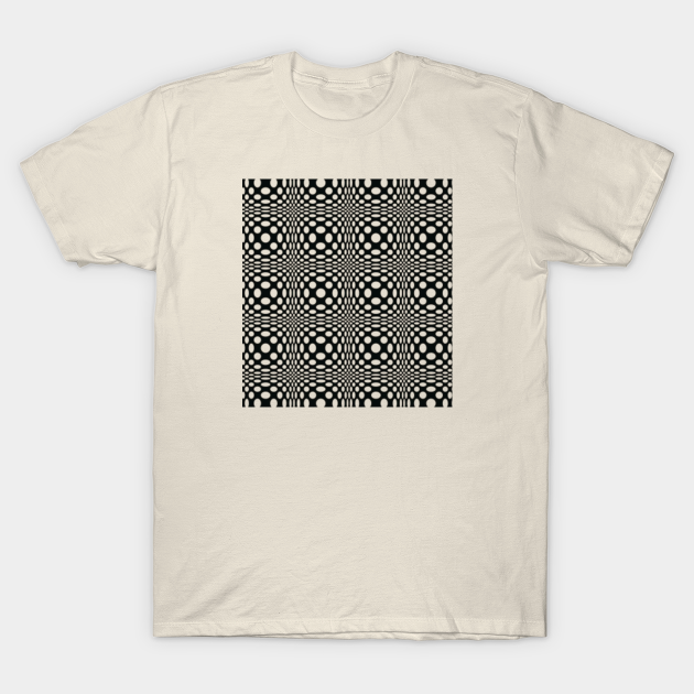 Disover Geometric Optical Illusion Design - Optical Illusion - T-Shirt