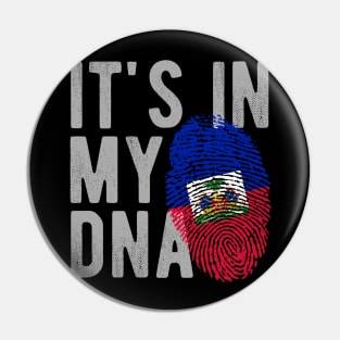Happy Haitian Flag Day Celebration Haiti Its In My DNA Pin