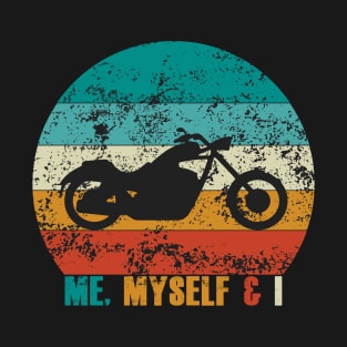 Chopper Retro Ride: Motorbike Adventure T-Shirt