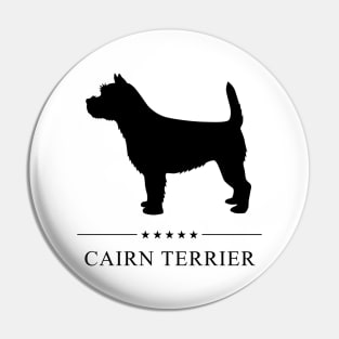 Cairn Terrier Black Silhouette Pin