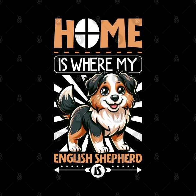 Home is with my English Shepherd by Modern Medieval Design