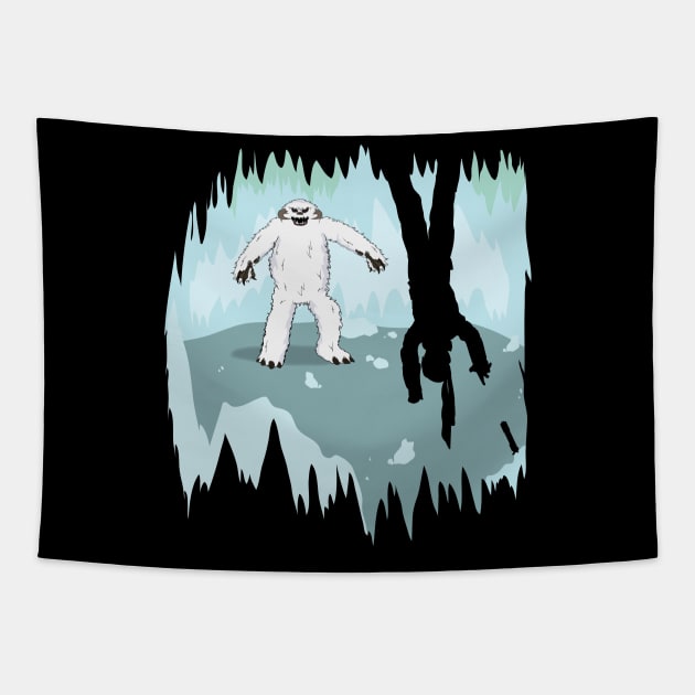 Wampa Cave Tapestry by WinterWolfDesign