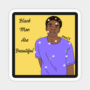 Black Men Are Beautiful Magnet