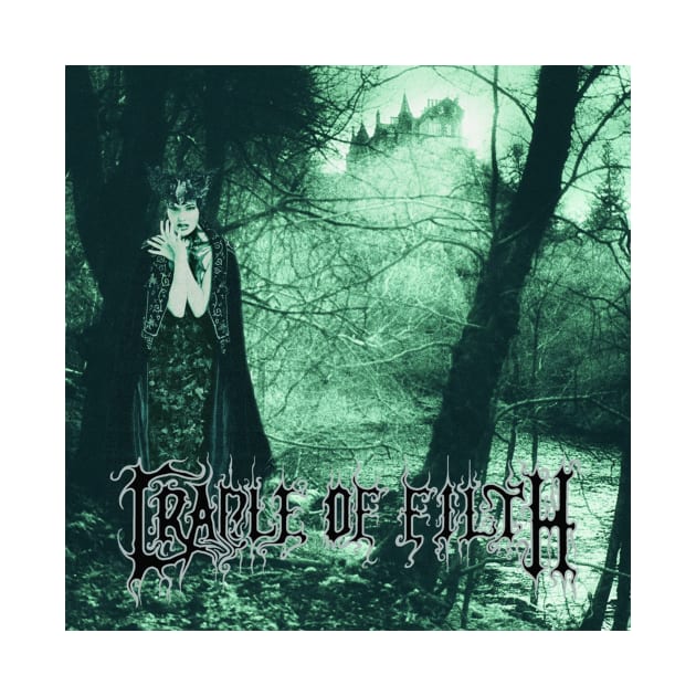 Cradle Of Filth Dusk And Her Embrace Album Cover by Visionary Canvas