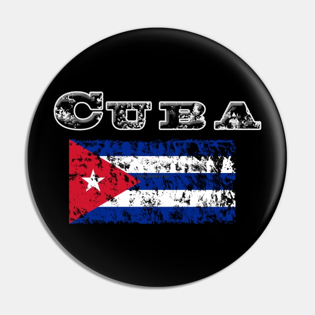 Cuba Flag Pin by DougB