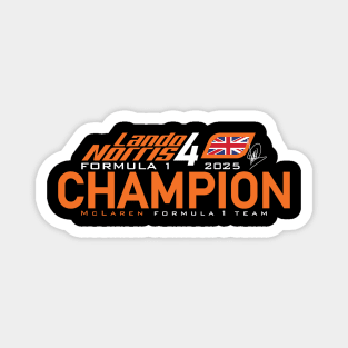 Lando 2025 Champion Magnet