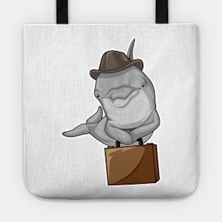 Dolphin Businessman Briefcase Tote