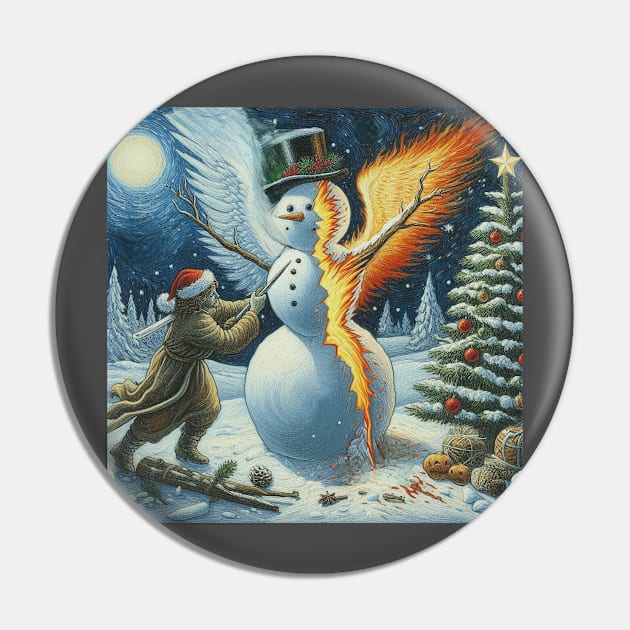 Christmas Night Pin by DAVT