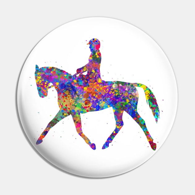 Equestrian Pin by Yahya Art