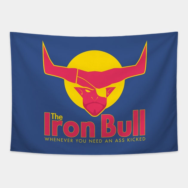 Iron Bull Energy Tapestry by sparkmark