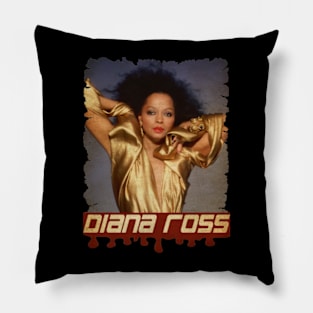 Diana Ross Vintage Pillow