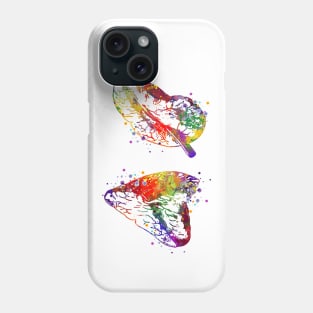 Adrenal Gland Colorful Watercolor Drawing Phone Case