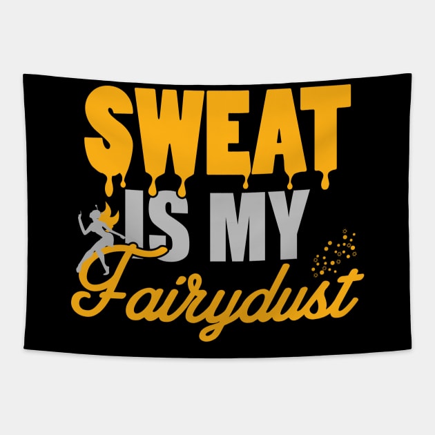 Sweat is my fairydust Tapestry by nektarinchen