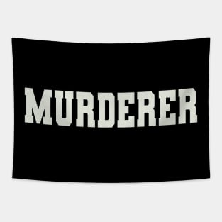 Murderer Word Tapestry