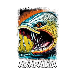 Arapaima Gigas Monster fish For EXTREME FISHING / Pirarucu / Paiche T-Shirt