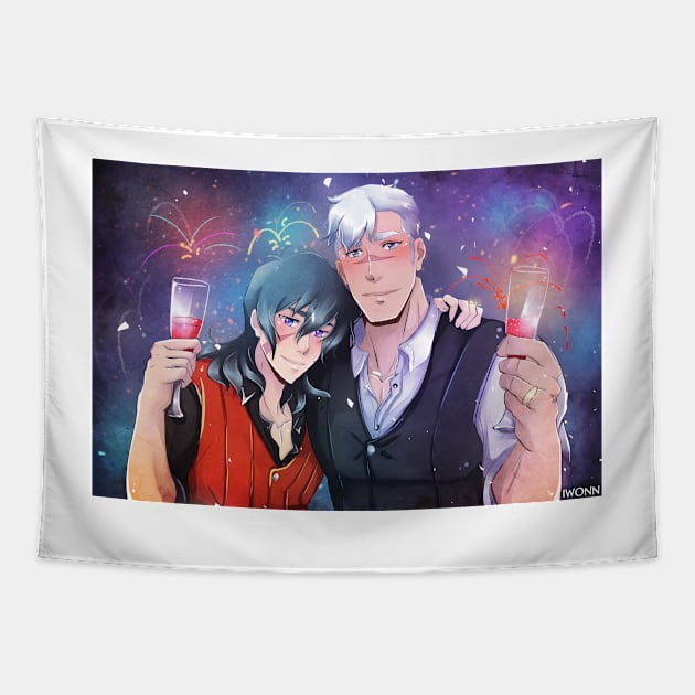 sheith new year celebration Tapestry by Iwonn