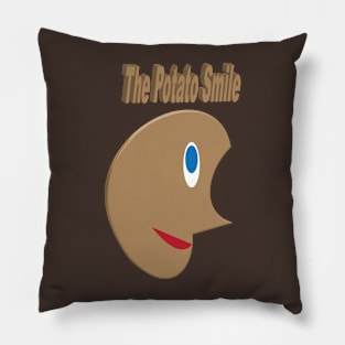 The Potato Smile Pillow