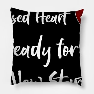 Valentine's Day - Bruised Heart Ready for a New Start Pillow