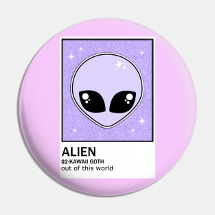 Kawaii Alien Pin